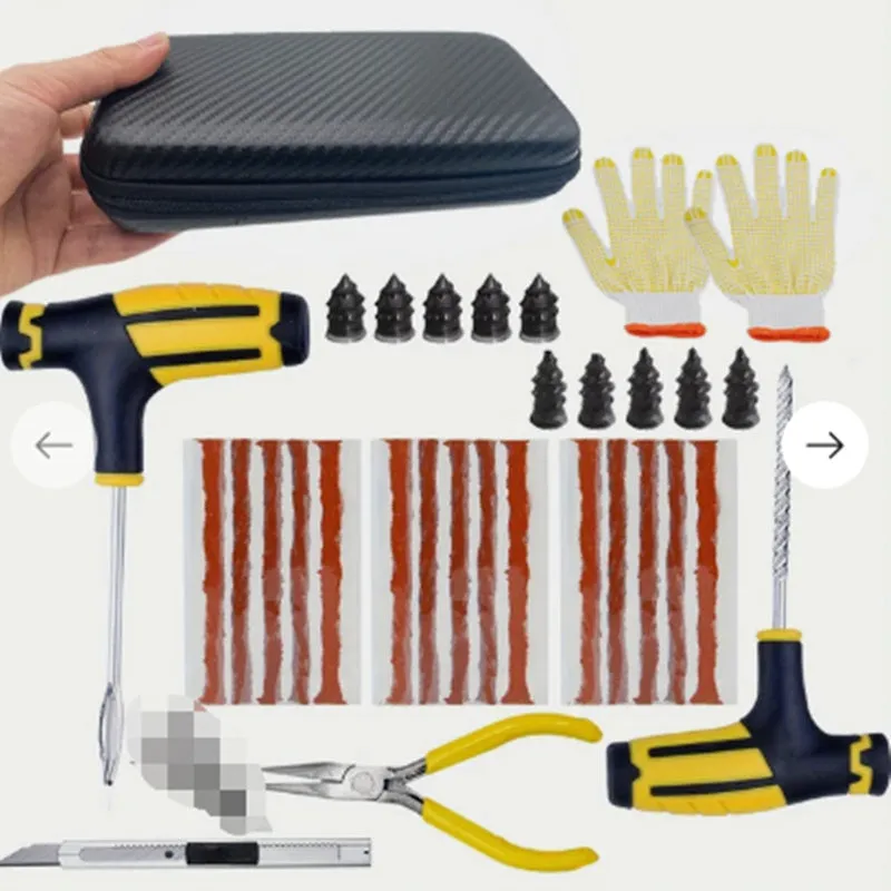 45# steel tyre repair kit set for electric car motorcycle and wagon emergency repair