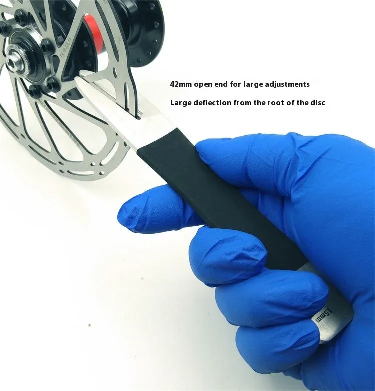 Mountain bike disc brake adjusting wrench BT039 in stainless steel and plastic