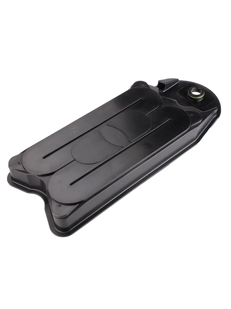 Black automotive crankcase ventilation filter part number OFI068 for Ram diesel trucks