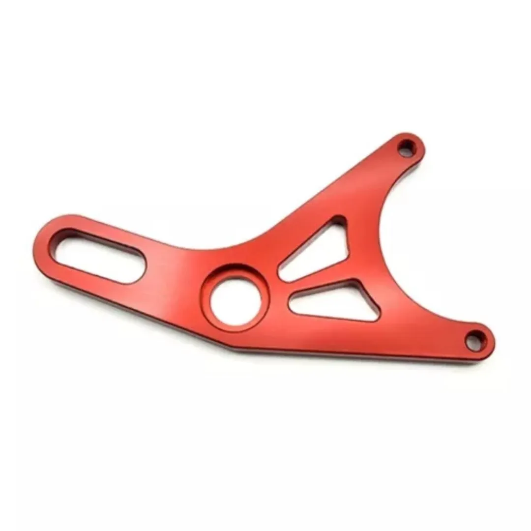 Electric bicycle rear brake caliper bracket adapter 220mm aluminium alloy black