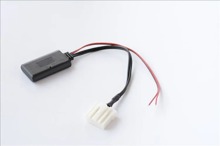 Black Mazda Bluetooth audio cable for M6 M3 MX5 models with AUX connector