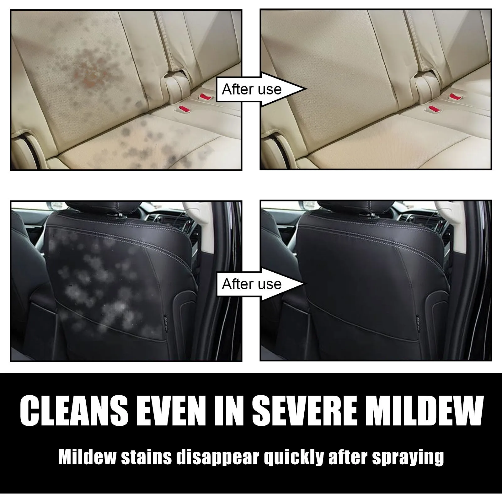30ml boxed car interior mould removal spray with anti-mold agent for automotive cleaning