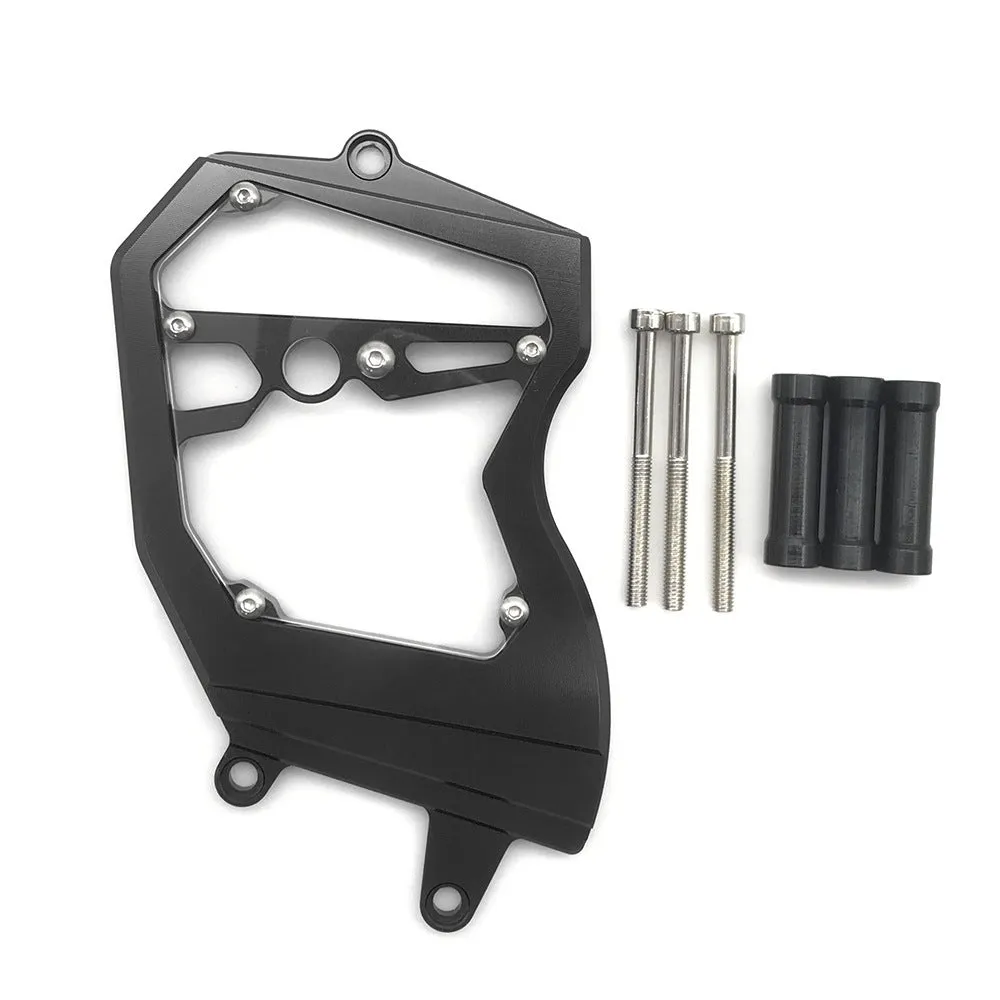 Aluminium alloy motorcycle chain wheel cover for ZX6R in black, red, gold, green, or titanium
