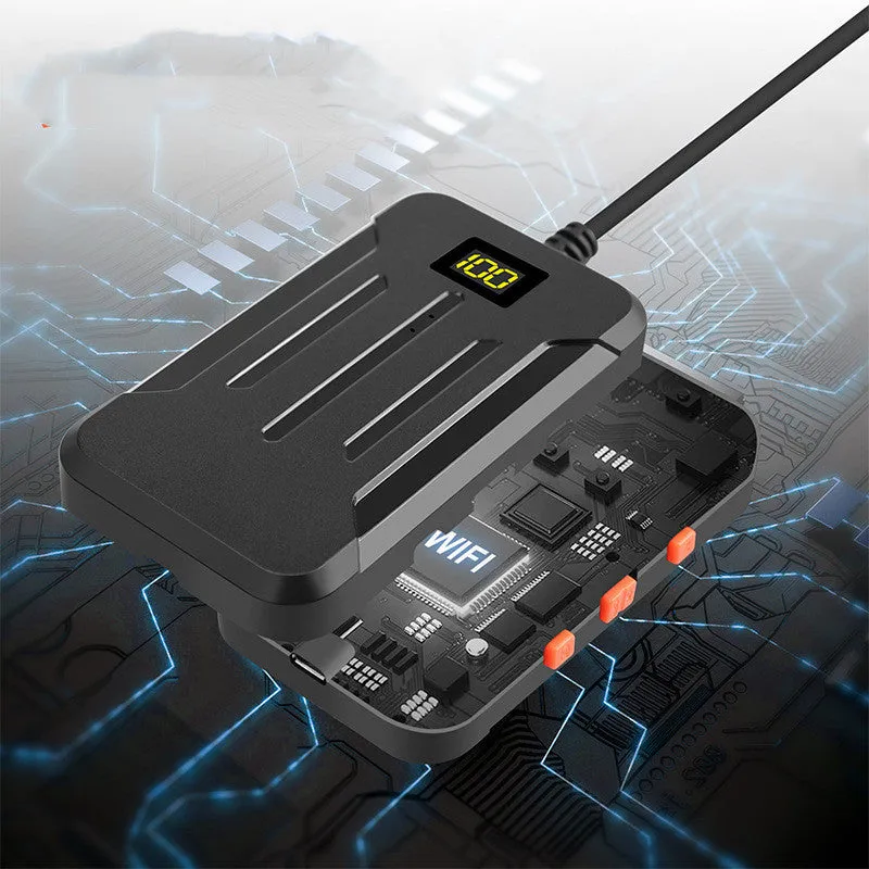 Wireless dual lens endoscope camera with 5.5mm and 8mm waterproof probes for smartphone inspection