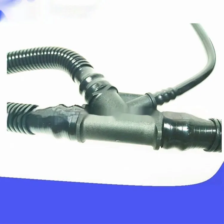 Black plastic crankshaft ventilation pipe 1192W0 for Peugeot Citroen engine breather system
