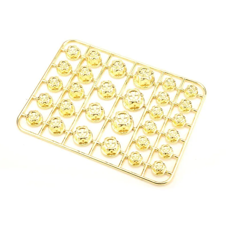 30-piece set of coloured ABS plastic motorcycle screw caps for engine bolt protection