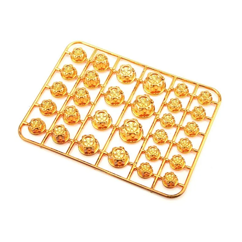 30-piece set of coloured ABS plastic motorcycle screw caps for engine bolt protection