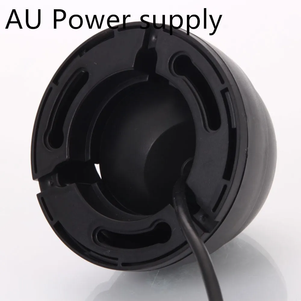2MP 1080P AHD TVI CVI coaxial HD dome camera with 3.6mm lens and 15m IR night vision in black