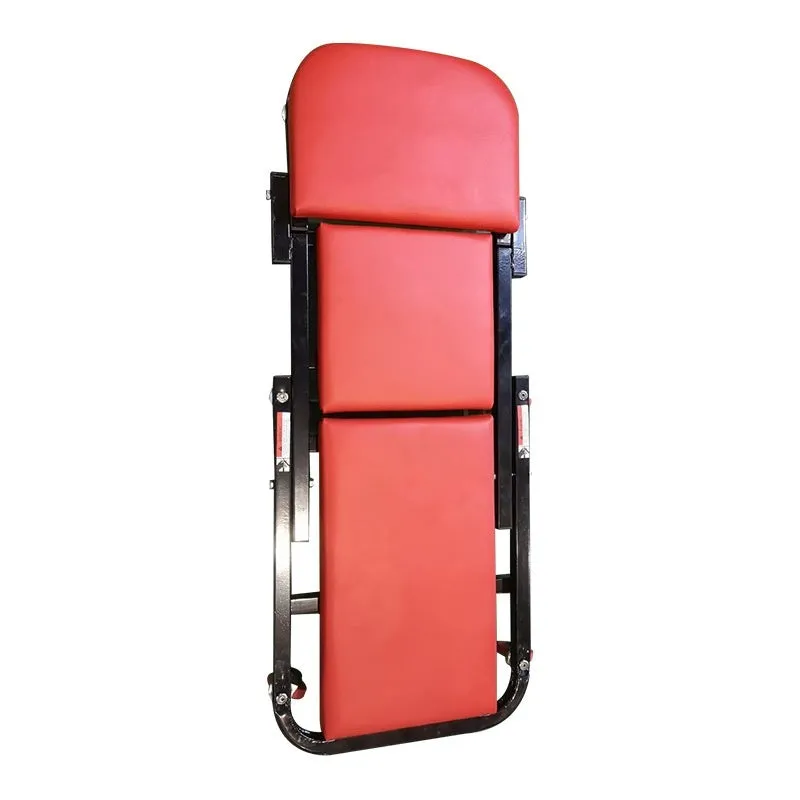 Thickened steel pipe folding dual-purpose repair bench in black, size 1020x420x140 mm, for auto repair