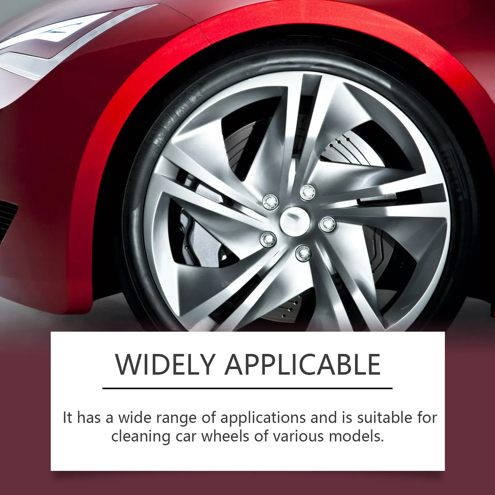 100ml car wheel hub rust remover in a pump spray bottle with citric acid formula for alloy wheels