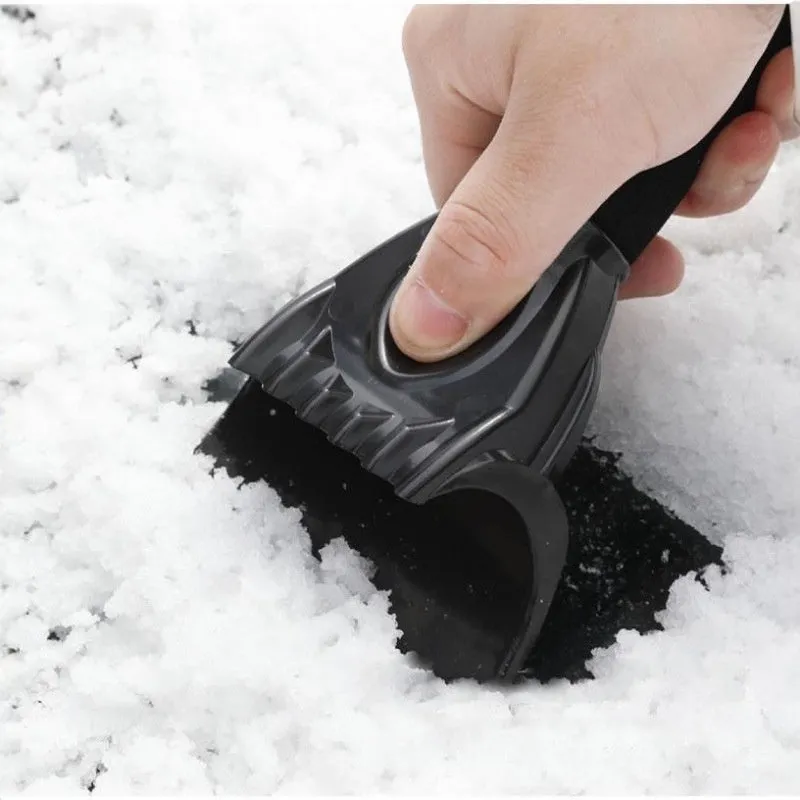 Car de-icing plastic spatula snow shovel tool for windscreen glass cleaning
