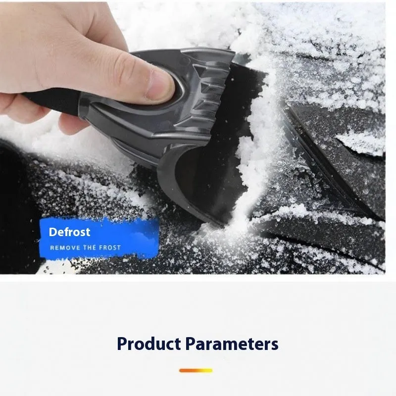 Car de-icing plastic spatula snow shovel tool for windscreen glass cleaning