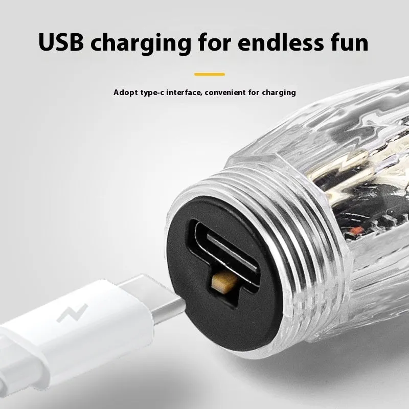 Colourful car tyre valve wheel lights in ABS housing with charging cable and bases