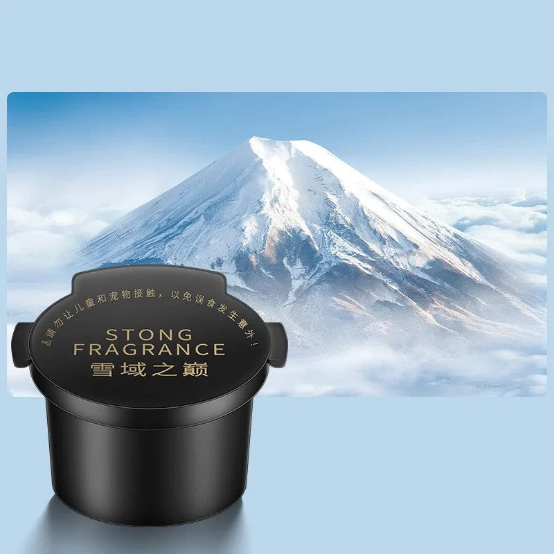 Car aromatherapy diffuser cloud mist air freshener with rechargeable battery and intelligent mode for RVs trucks sedans