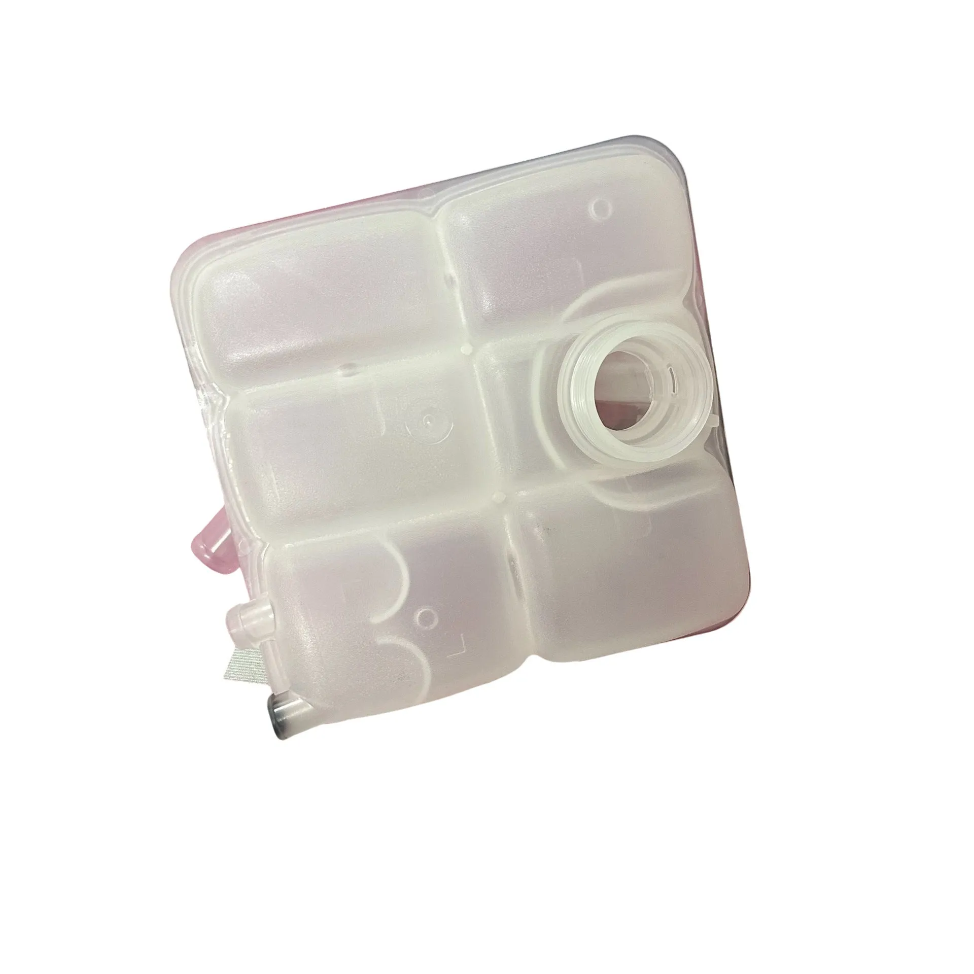 White plastic secondary water tank for Ford, compatible with 8V618K218AE 1717053 CV6Z8A080A