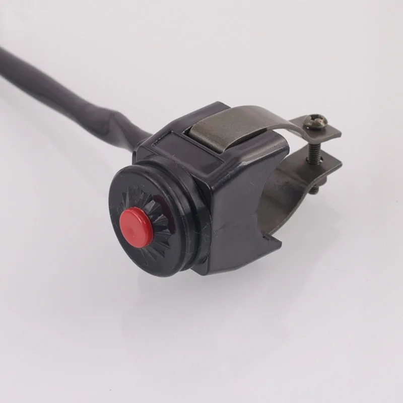 Red and yellow motorcycle ATV ignition point button start switch 60mm length