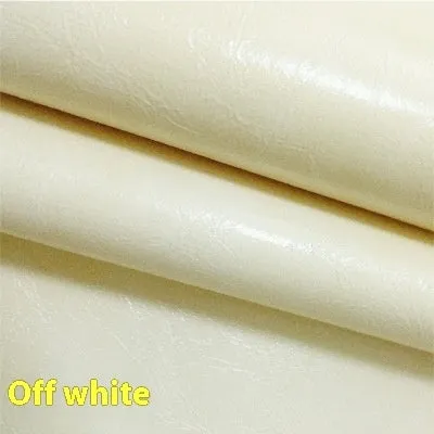 Oil wax leather adhesive sticker sheet for car and furniture repair in brown