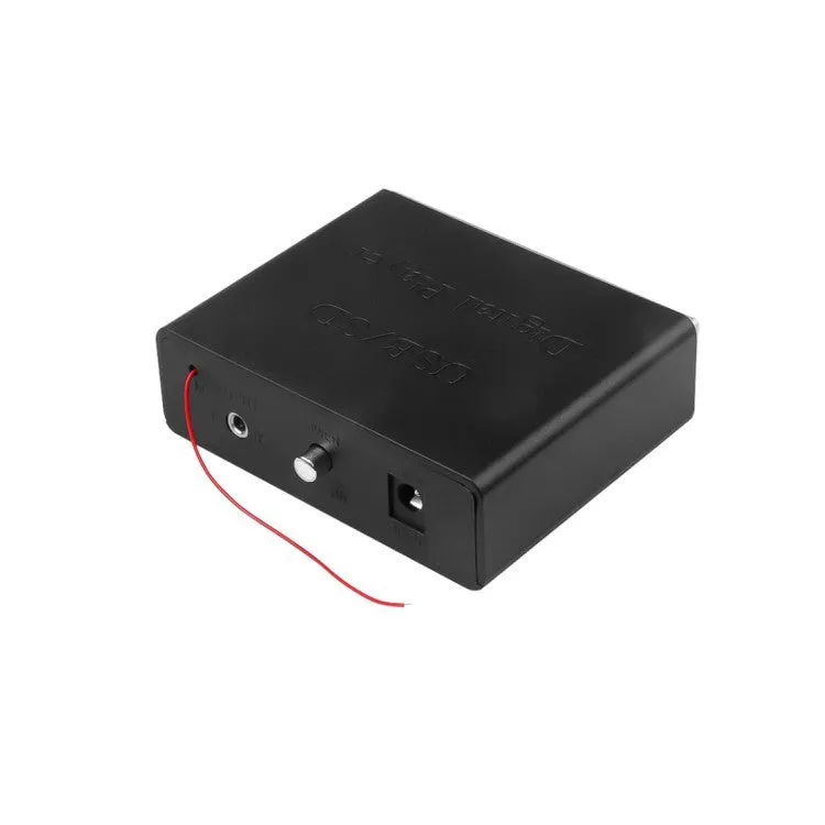 White 12V car Bluetooth MP3 decoder with TF card and USB ports, FM radio, and infrared remote control