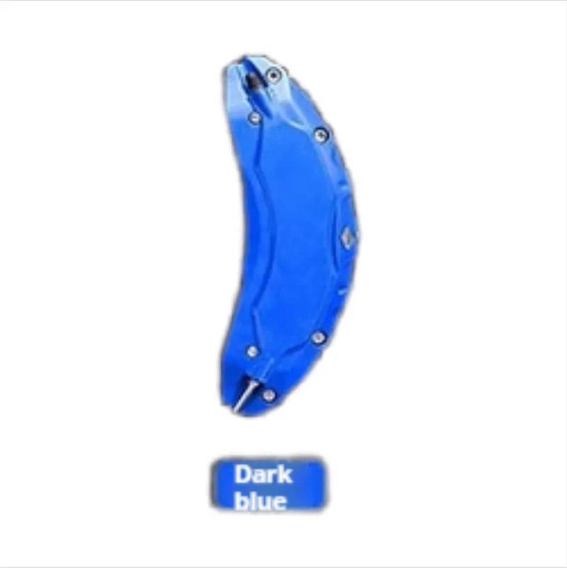Tesla Model 3 aluminium alloy brake caliper cover in red colour clip-on appearance modification
