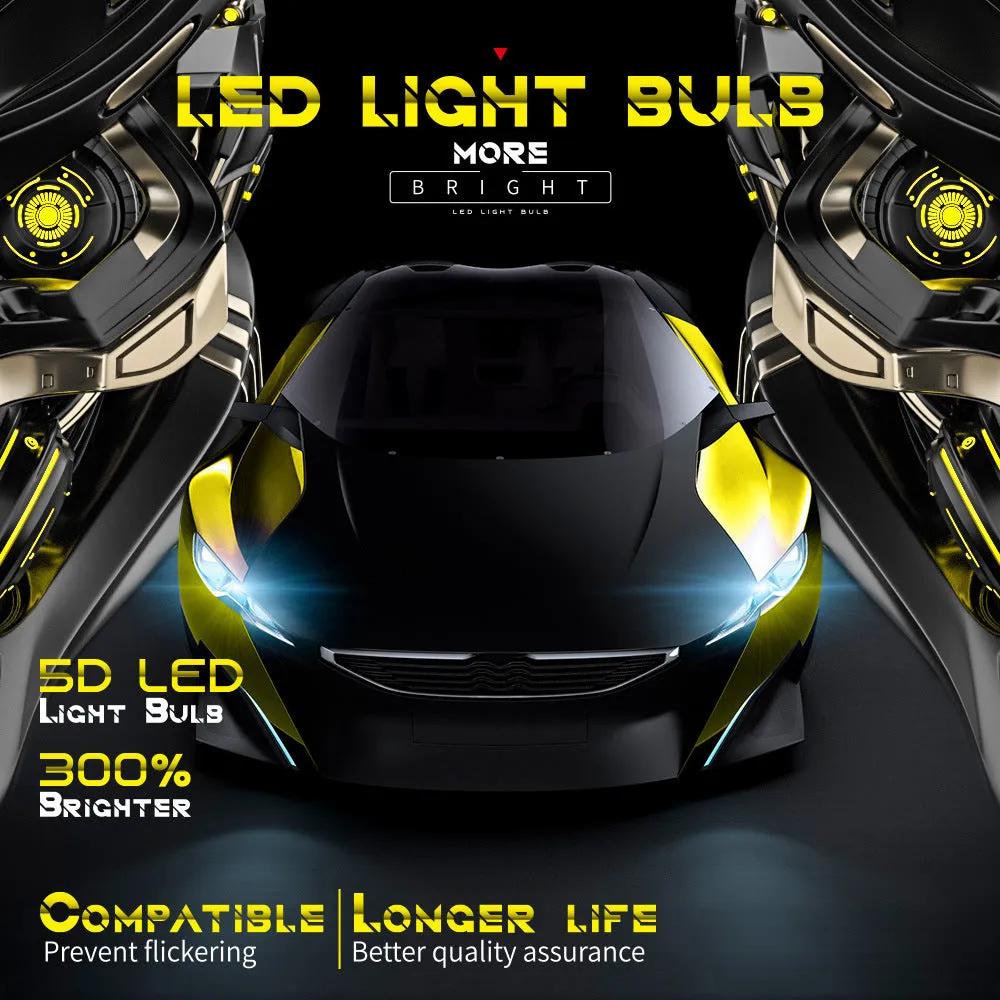 60W LED fog lamp with laser lens aluminium housing fits 9005 HB3 9006 HB4 H8 H11 sockets white yellow blue light