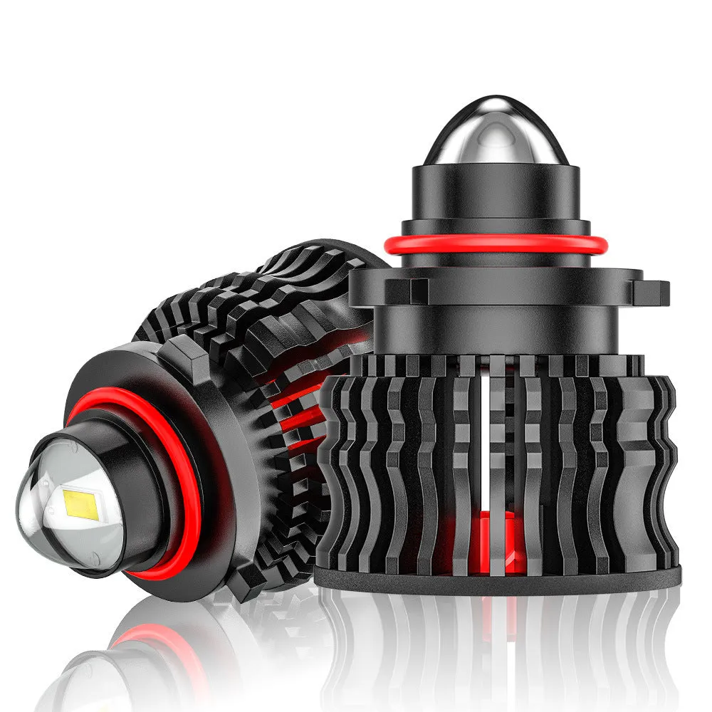 60W LED fog lamp with laser lens aluminium housing fits 9005 HB3 9006 HB4 H8 H11 sockets white yellow blue light