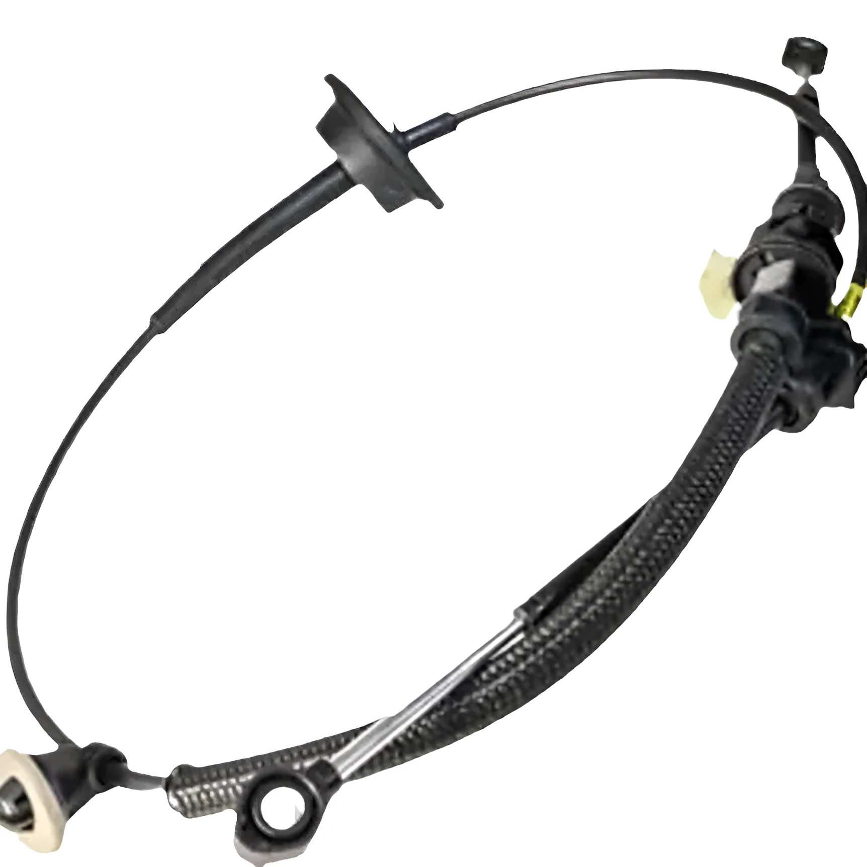 Black gear shift cable for Ford vehicles part numbers 2S657E395BA and 2S657E395BE