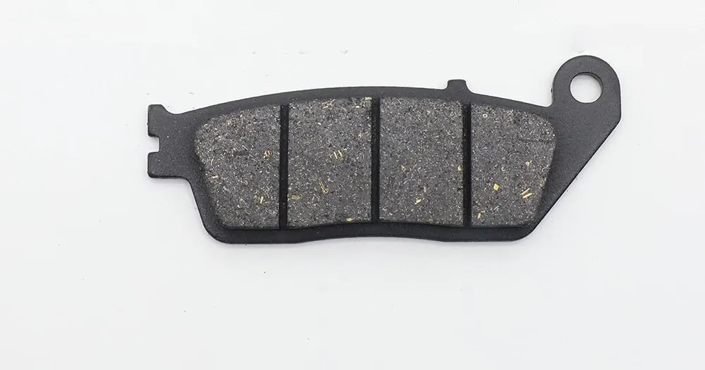 FA142 semi-metal motorcycle brake pad set with four pads for Honda models