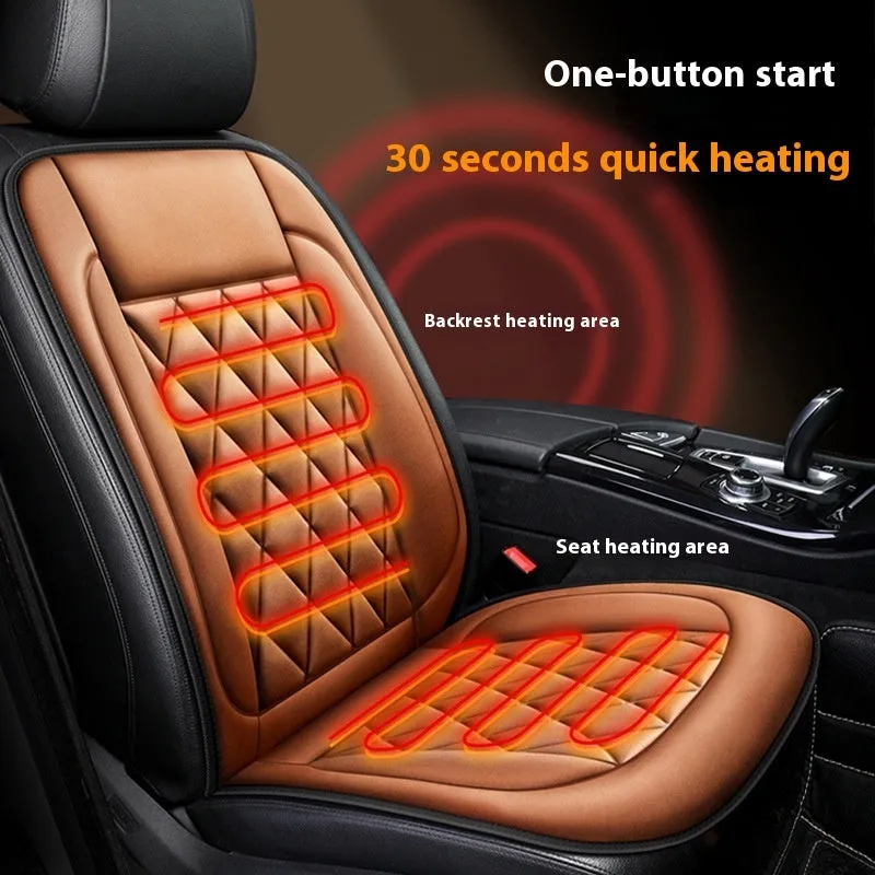 Winter solid colour car plush warm cushion in black with synthetic fibre fill and hemmed edge