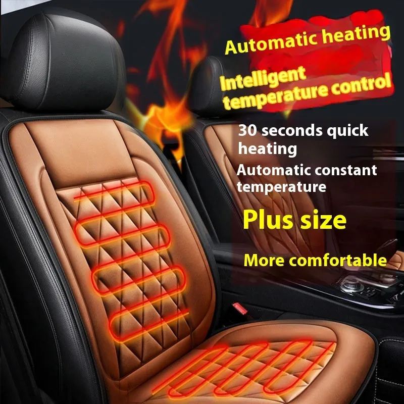 Winter solid colour car plush warm cushion in black with synthetic fibre fill and hemmed edge