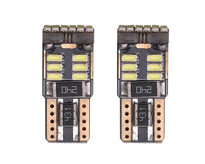 T10 non-polarity constant current automotive LED width indicator light 6000K white