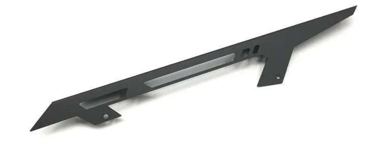 Aluminium alloy chain decorative cover for KTM DUKE125 DUKE200 DUKE390 in black colour option