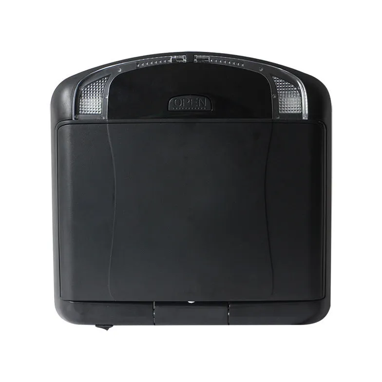9-inch ultra-thin car ceiling reversing monitor with LCD full HD screen, LED lighting, black colour, mounted overhead