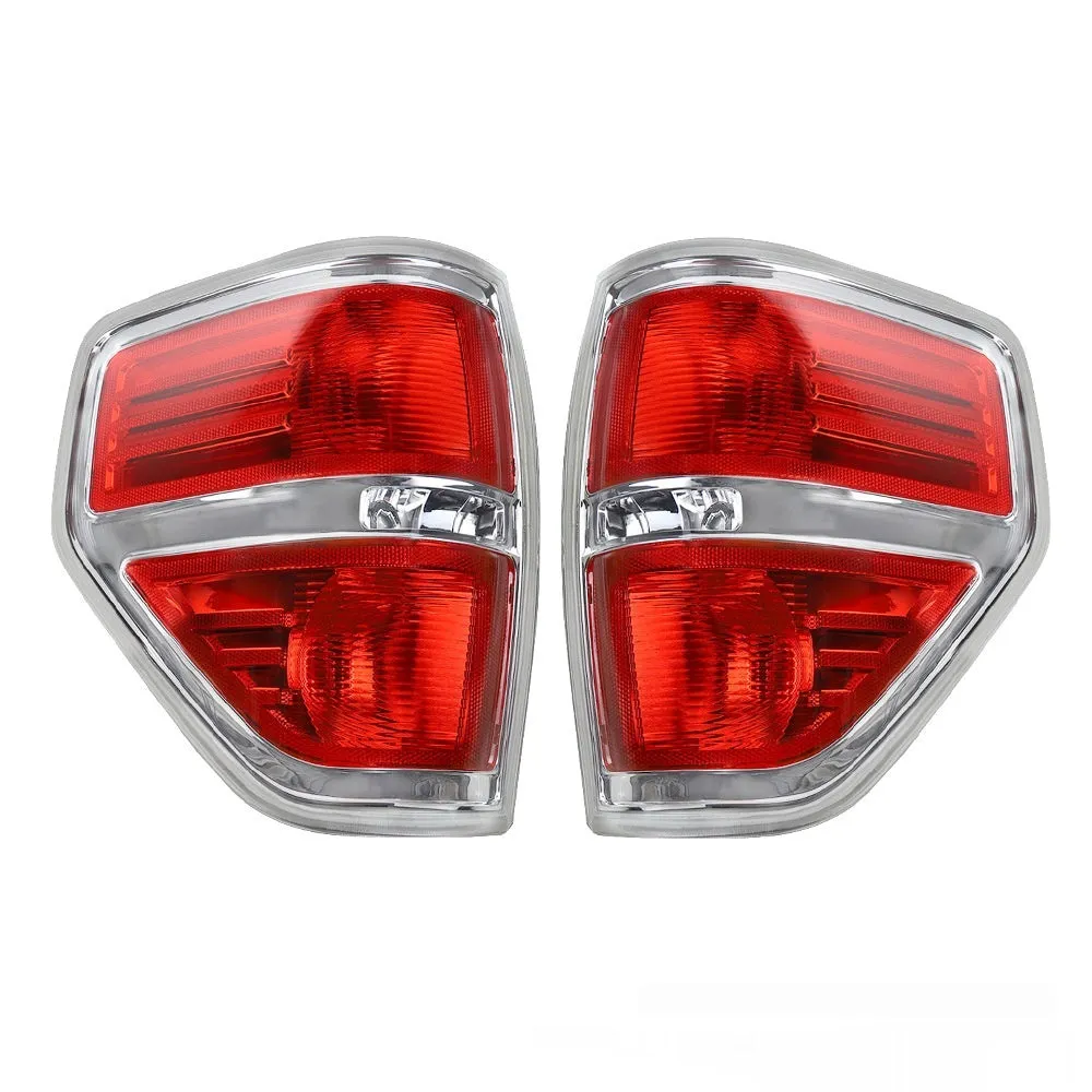 Ford F-150 stop lamp pair silver black modification taillight 12V 30.5x15x35cm