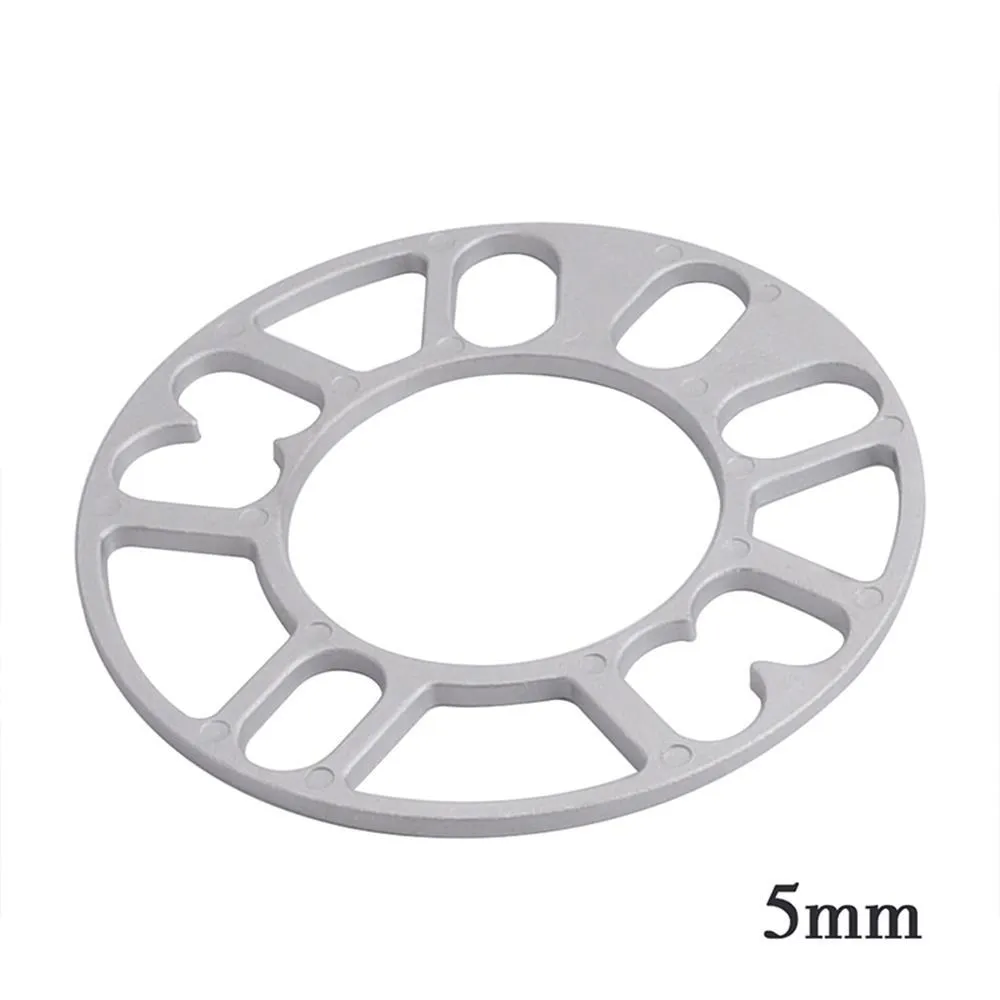 Automotive wheel hub widening gasket spacers in multiple thicknesses for brake caliper clearance