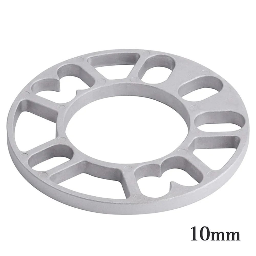 Automotive wheel hub widening gasket spacers in multiple thicknesses for brake caliper clearance