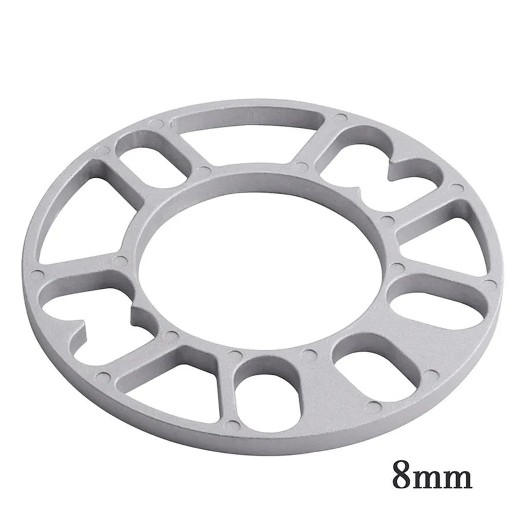 Automotive wheel hub widening gasket spacers in multiple thicknesses for brake caliper clearance