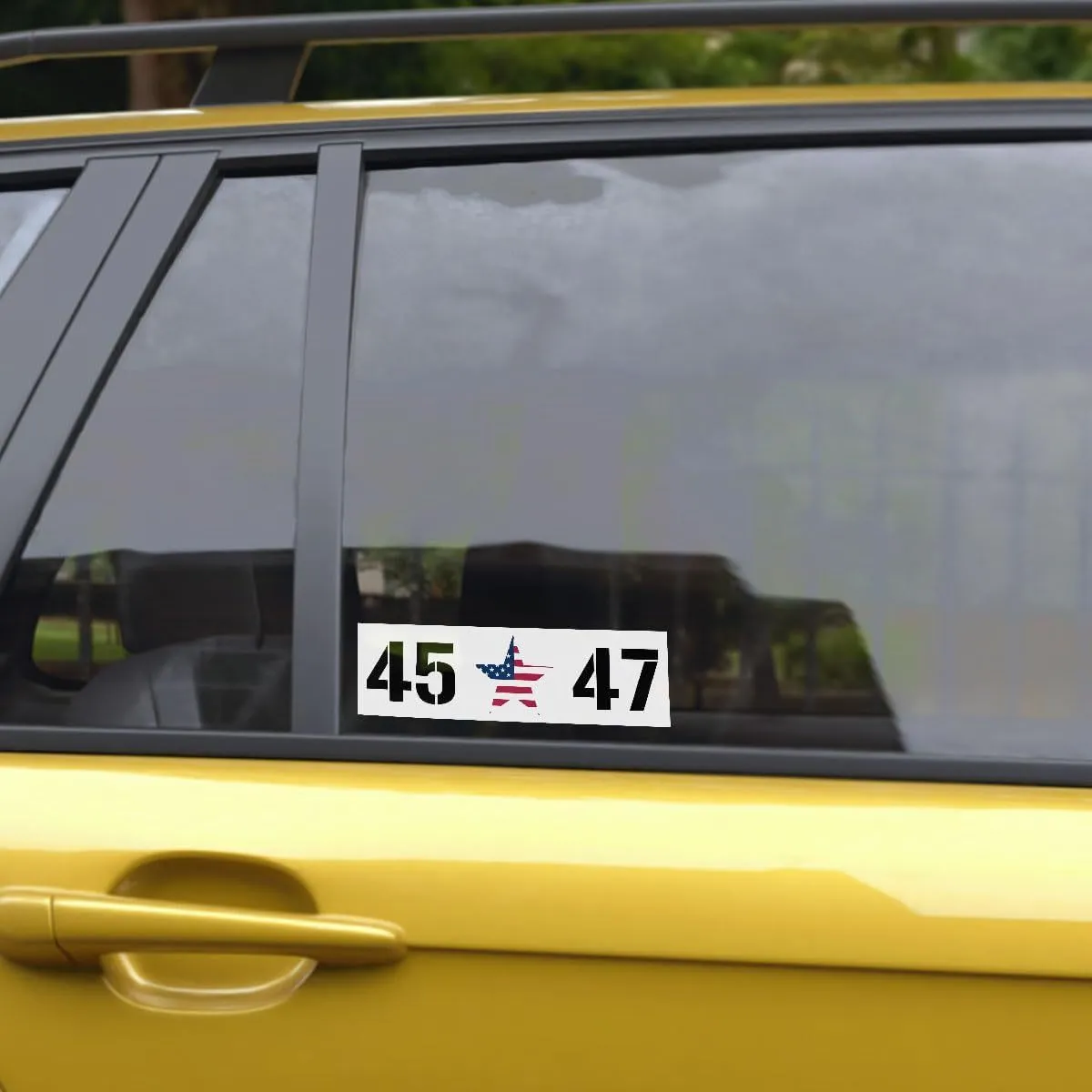 Creative portable car window vinyl sticker decal 5 x 1.6 inches in three colour styles