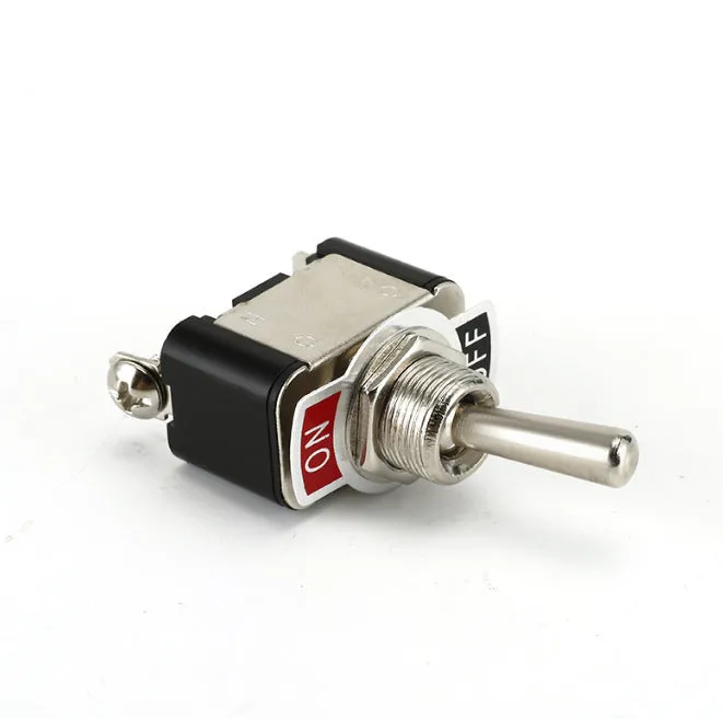 KN3A 101 2-leg 2-gear rocker arm toggle switch with Bakelite shell and silver contacts for automobile machinery
