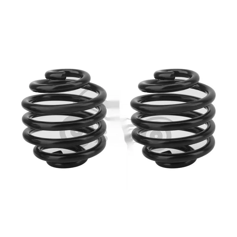 Metal electroplated motorcycle seat cushion spring clip in long round silver option