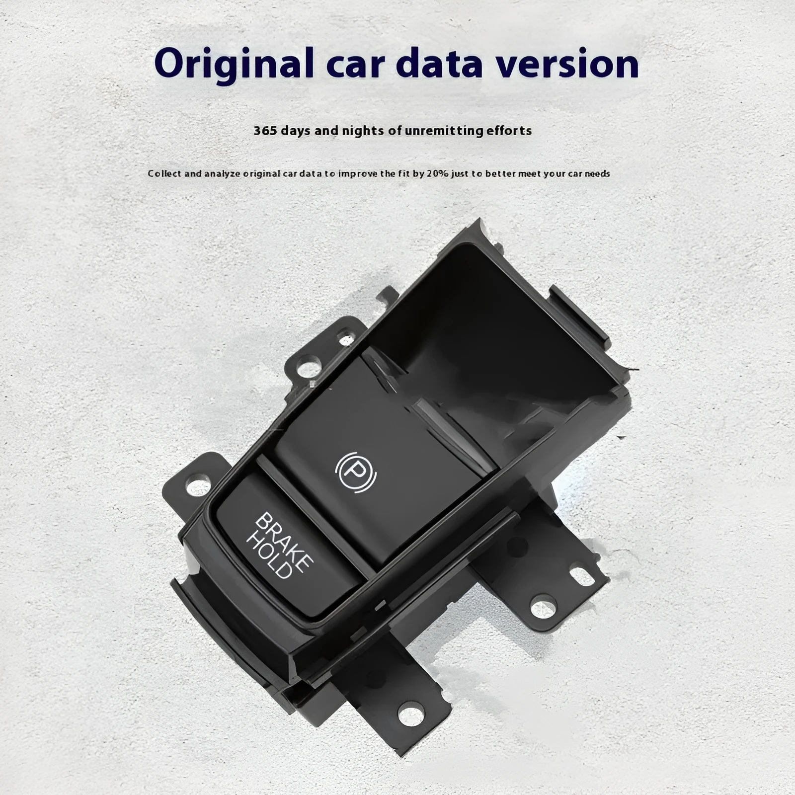 Honda XRV handbrake parking brake switch 35355-T7A-J01 ABS PC black interior car part