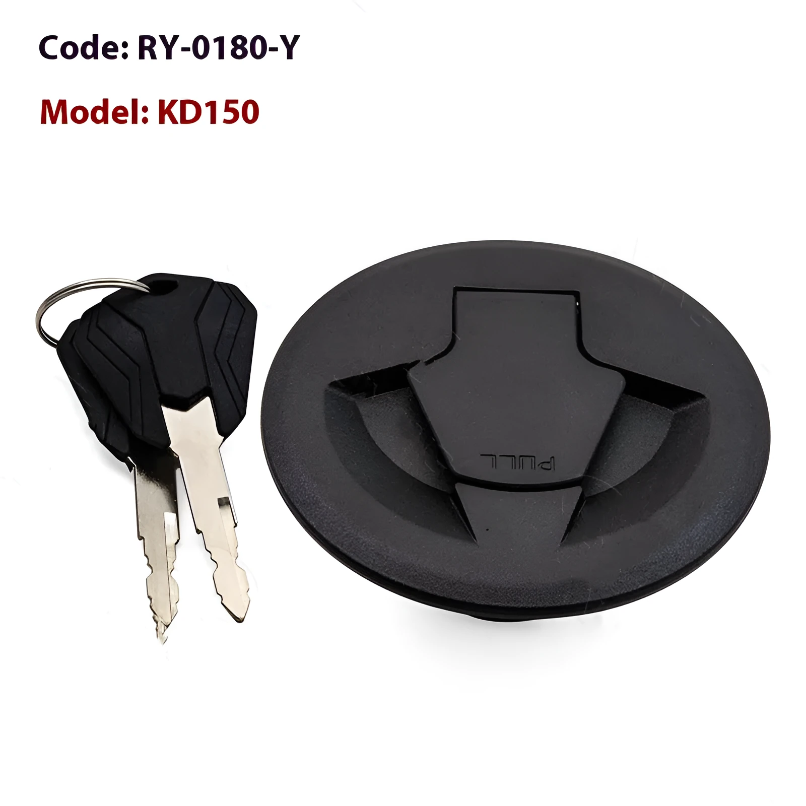 Motorcycle ignition lock set with fuel tank cap for Tornado Rocketman250 and Thunderstar 250