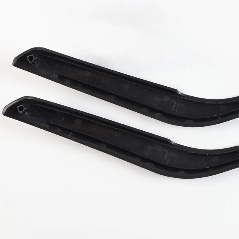BMW interior carbon fibre pattern black car door handle made of ABS PC for front and rear doors