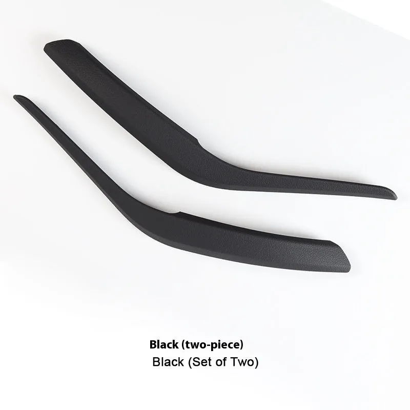 BMW interior carbon fibre pattern black car door handle made of ABS PC for front and rear doors