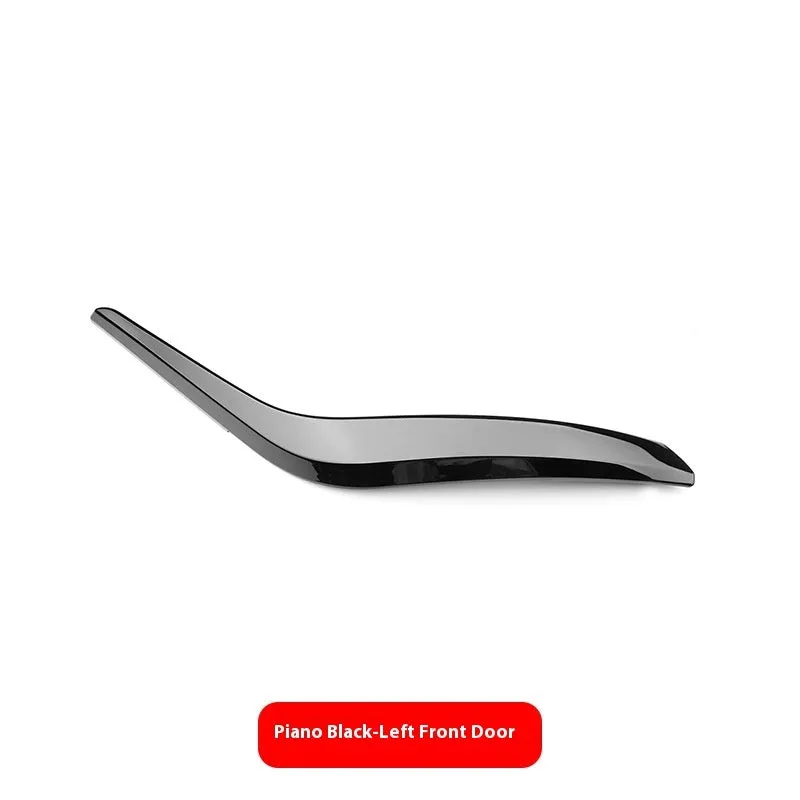 BMW interior carbon fibre pattern black car door handle made of ABS PC for front and rear doors