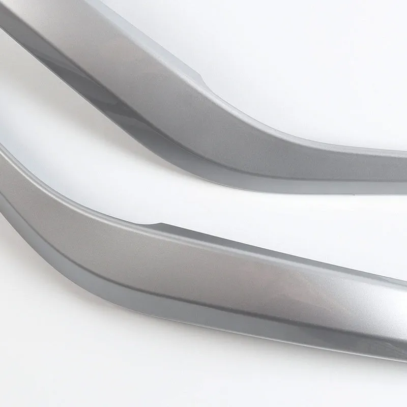 BMW interior carbon fibre pattern black car door handle made of ABS PC for front and rear doors