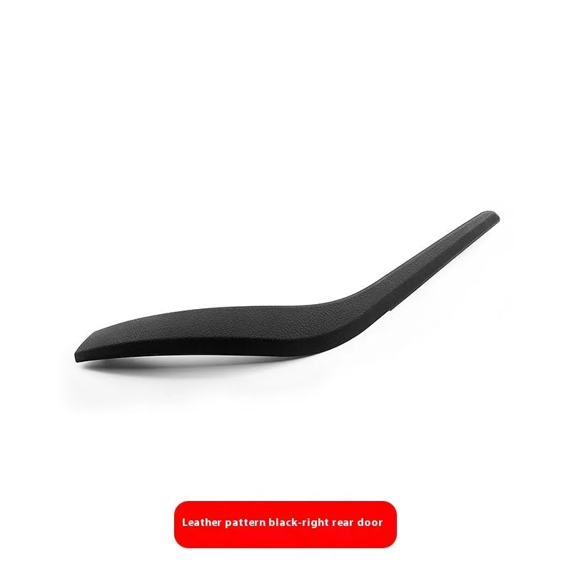 BMW interior carbon fibre pattern black car door handle made of ABS PC for front and rear doors