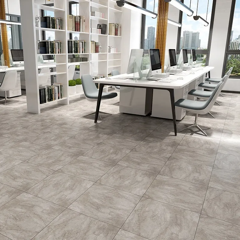 Wear-resistant marble-effect PVC self-adhesive floor sticker, 30cm x 30cm x 1.5mm