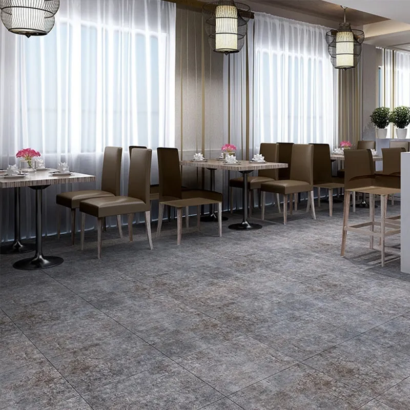Wear-resistant marble-effect PVC self-adhesive floor sticker, 30cm x 30cm x 1.5mm