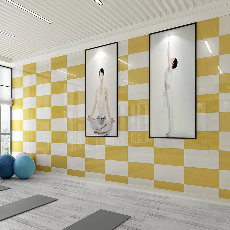 Wear-resistant marble-effect PVC self-adhesive floor sticker, 30cm x 30cm x 1.5mm