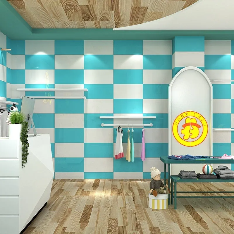 Wear-resistant marble-effect PVC self-adhesive floor sticker, 30cm x 30cm x 1.5mm